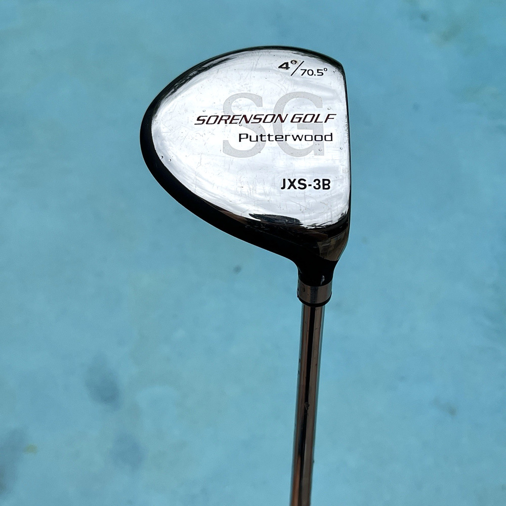 Sorenson Golf Putterwood JXS-3B Fairway Putter 4° 70.5° Steel Shaft RH 40.5"